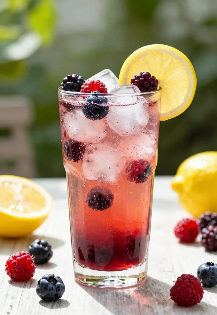 14 Delicious Drinks During Pregnancy That'll Keep You Hydrated and Happy! - 13. Sparkling Berry Lemonade