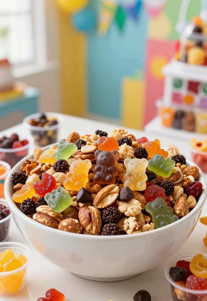 15 Bear-Themed Party Foods That'll Have Your Guests Roaring with Delight! - 12. Bear-Themed Trail Mix 1