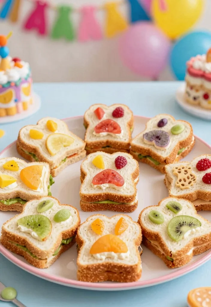 15 Bear-Themed Party Foods That'll Have Your Guests Roaring with Delight! - 15. Bear-Themed Sandwiches 1