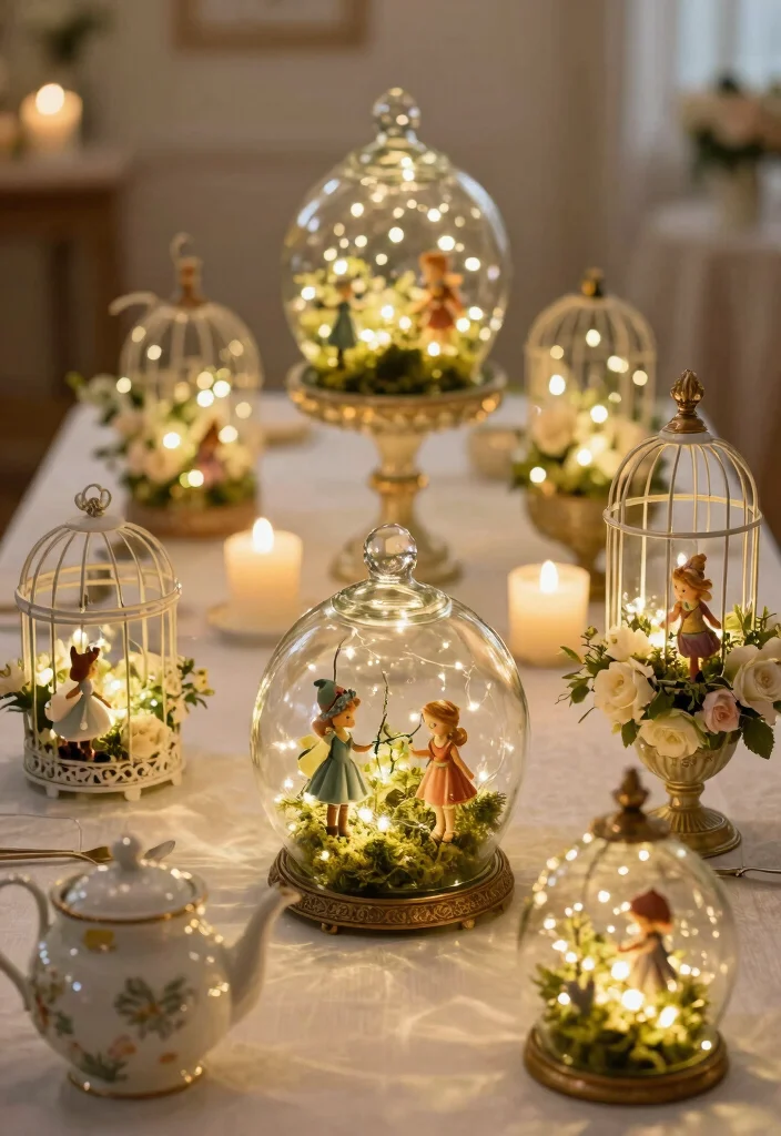 15 Enchanting Fairy Tale Baby Shower Ideas That Will Make You Believe in Magic! - 11. Magical Centerpieces 1