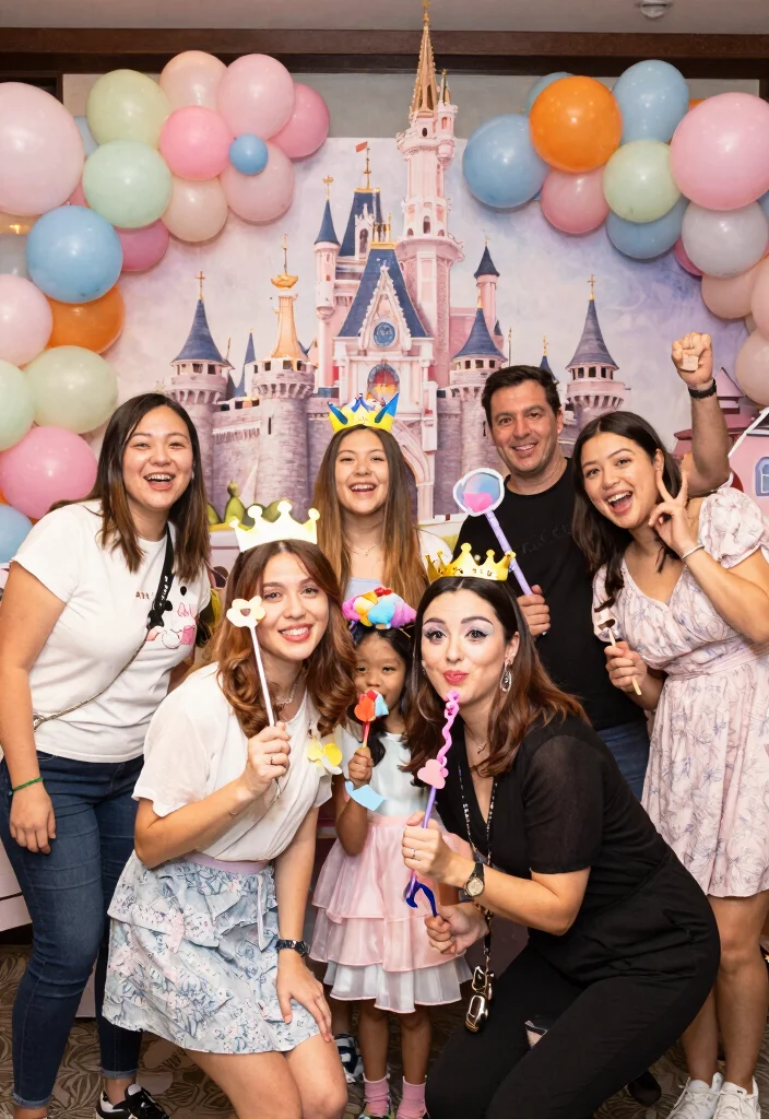 15 Enchanting Fairy Tale Baby Shower Ideas That Will Make You Believe in Magic! - 15. Photo Booth with Fairy Tale Props 1
