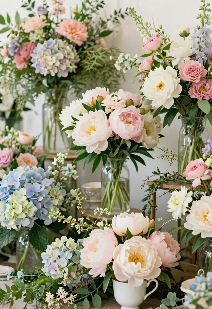 15 Enchanting Fairy Tale Baby Shower Ideas That Will Make You Believe in Magic! - 6. Enchanted Floral Arrangements 1