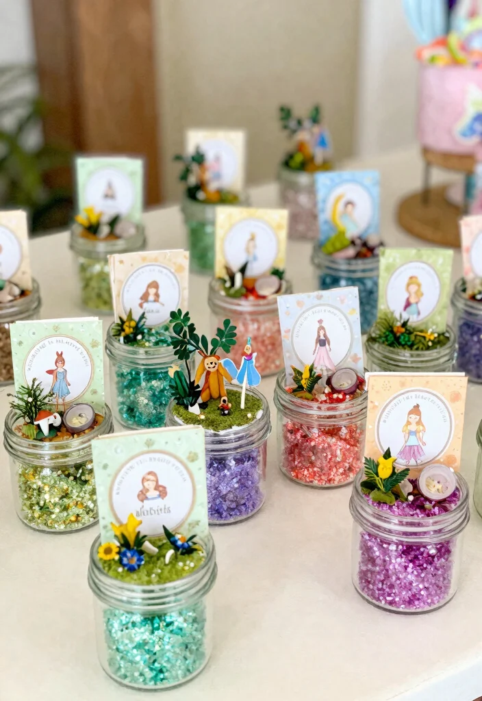 20 Enchanting Fairy Party Decorations That Will Make Your Celebration Magical! - 12. Whimsical Party Favors 1