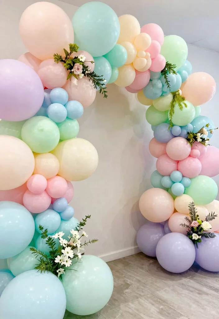 20 Enchanting Fairy Party Decorations That Will Make Your Celebration Magical! - 14. Dazzling Balloon Arrangements 1