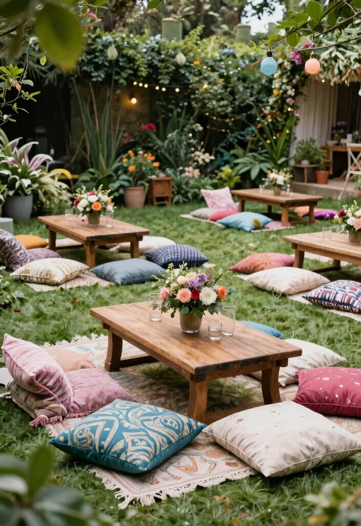 20 Enchanting Fairy Party Decorations That Will Make Your Celebration Magical! - 8. Dreamy Seating Arrangements 1