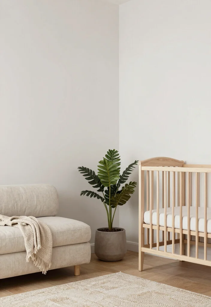 20 Whimsical Soft Nursery Corner Themes That Will Spark Your Imagination! - 18. Gentle Zen Retreat 1