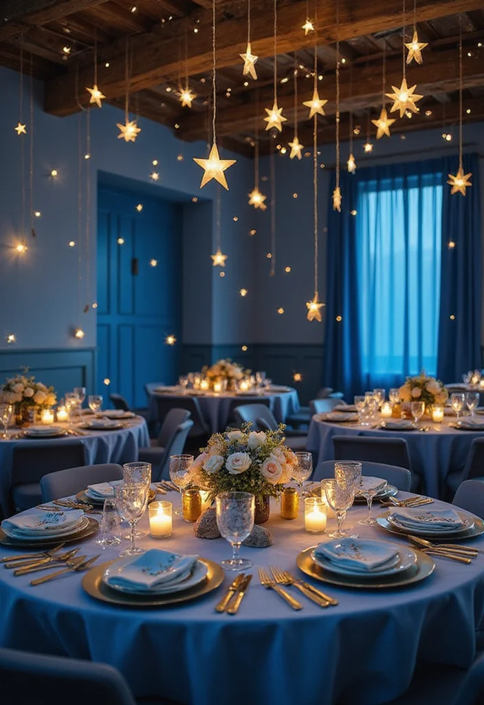 21 Dreamy Cloud Nine Baby Shower Themes You Can't Resist (Number 7 Is Pure Magic!) - 1. Celestial Dreams