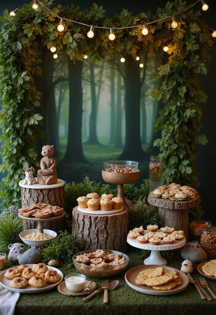 21 Dreamy Cloud Nine Baby Shower Themes You Can't Resist (Number 7 Is Pure Magic!) - 18. Magical Forest