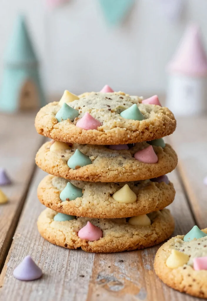 25 Enchanting Fairy Themed Desserts That Will Make Your Birthday Party Sparkle! - 13. Fairy Tale Chocolate Chip Cookies 1