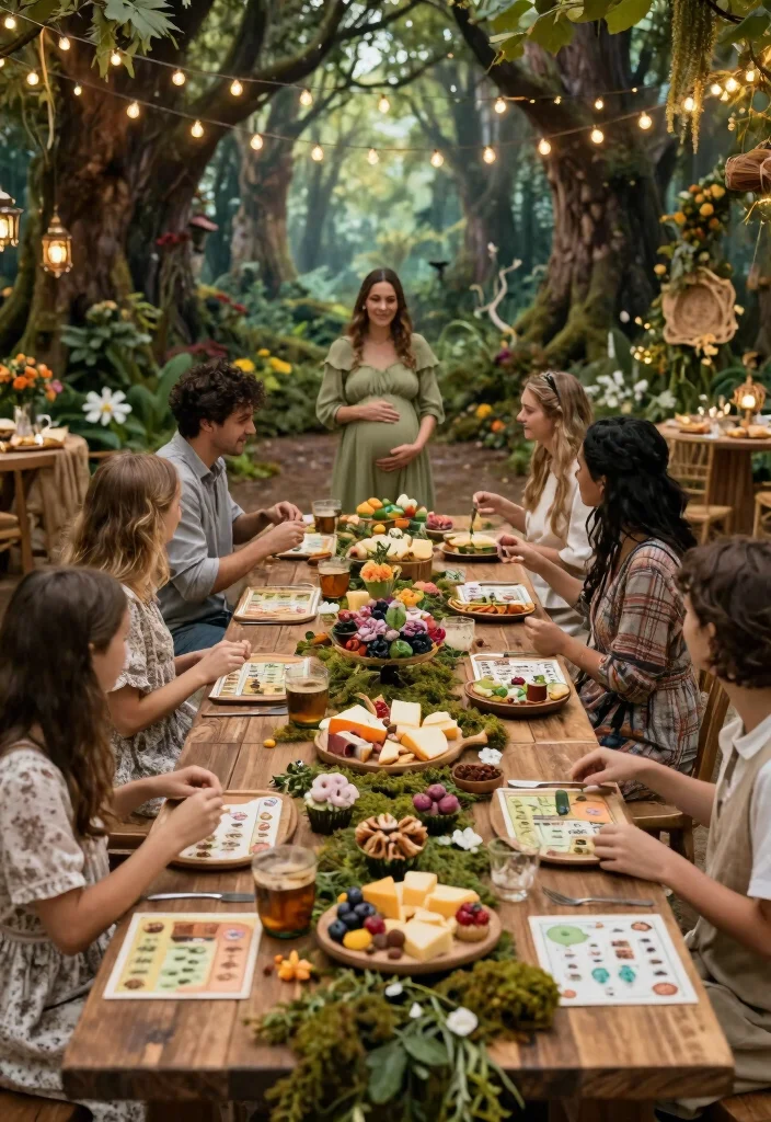 25 Inspiring Baby Boy Shower Themes That Are Adorable and Unique (You’ll Love #19!) - 16. Enchanted Forest Theme