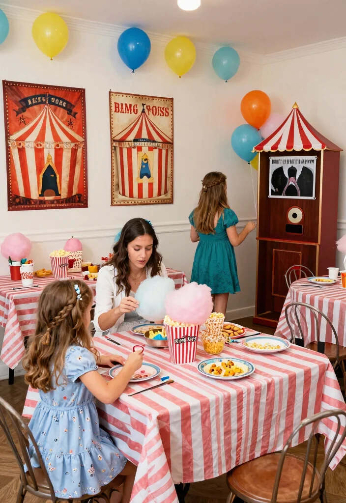 25 Inspiring Baby Boy Shower Themes That Are Adorable and Unique (You’ll Love #19!) - 25. Vintage Circus Theme