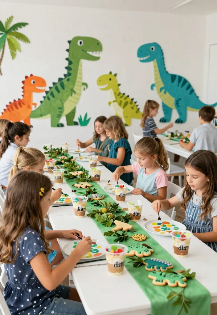 25 Inspiring Baby Boy Shower Themes That Are Adorable and Unique (You’ll Love #19!) - 8. Dinosaur Theme