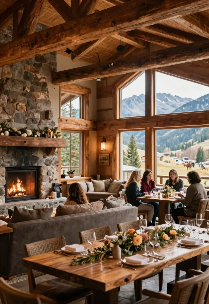 11 Gorgeous Outdoor Venues for Your Summer Baby Shower (You’ll Want to Book #3!) - 9. Mountain Lodge 1