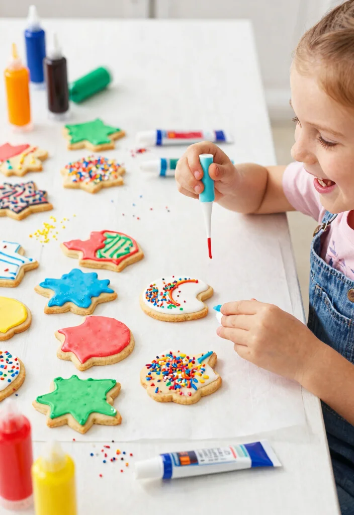 14 Fun Baking Recipes to Make with Your Toddler (You Won't Believe How Easy #6 Is!) - 2. Cookie Decorating Extravaganza 1