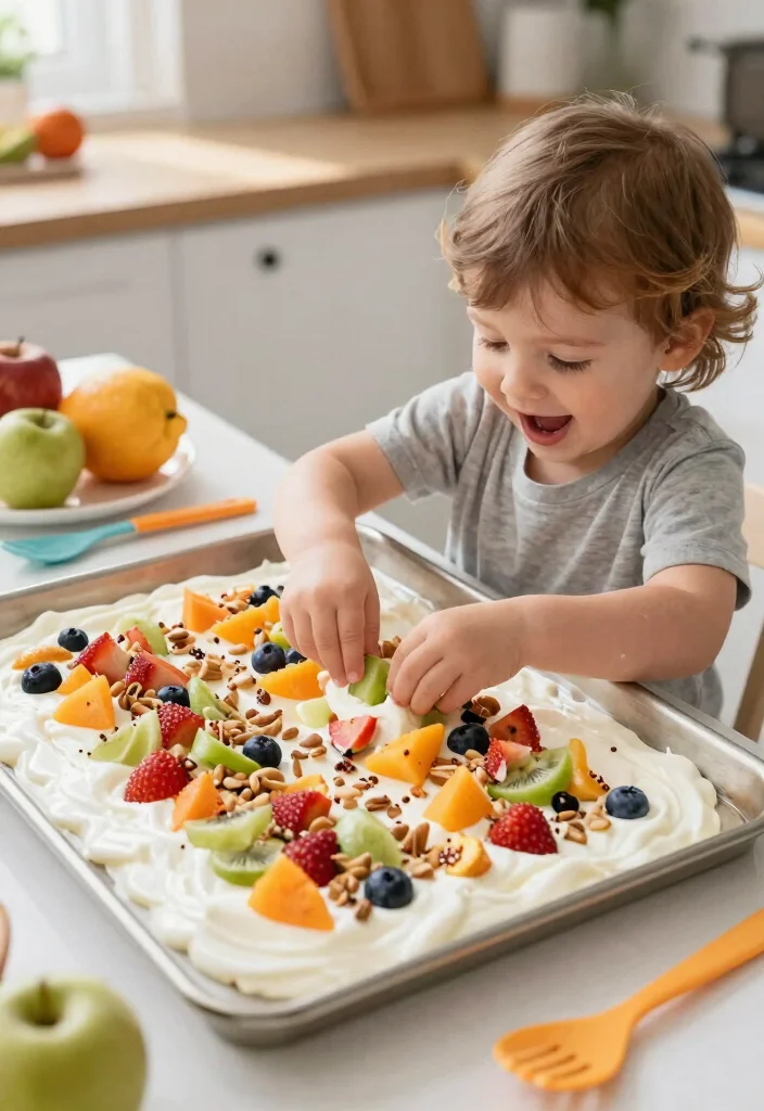 14 Fun Baking Recipes to Make with Your Toddler (You Won't Believe How Easy #6 Is!) - 6. Frozen Yogurt Bark 1