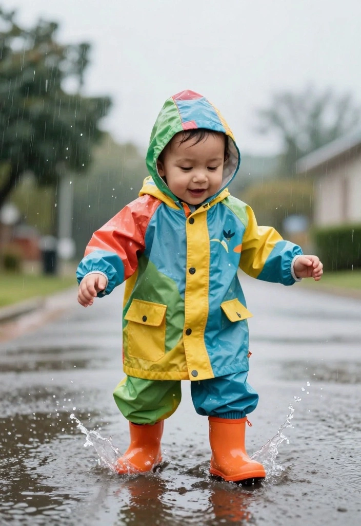18 Eco-Friendly Baby Clothes That Are Good for Your Child and the Planet (Find Out #6!) - 16. Eco-Friendly Baby Rain Gear 1