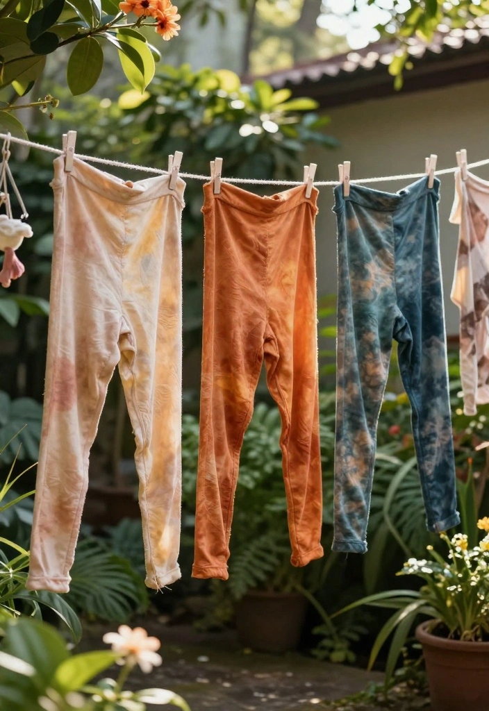 18 Eco-Friendly Baby Clothes That Are Good for Your Child and the Planet (Find Out #6!) - 4. Natural Dyed Leggings 1