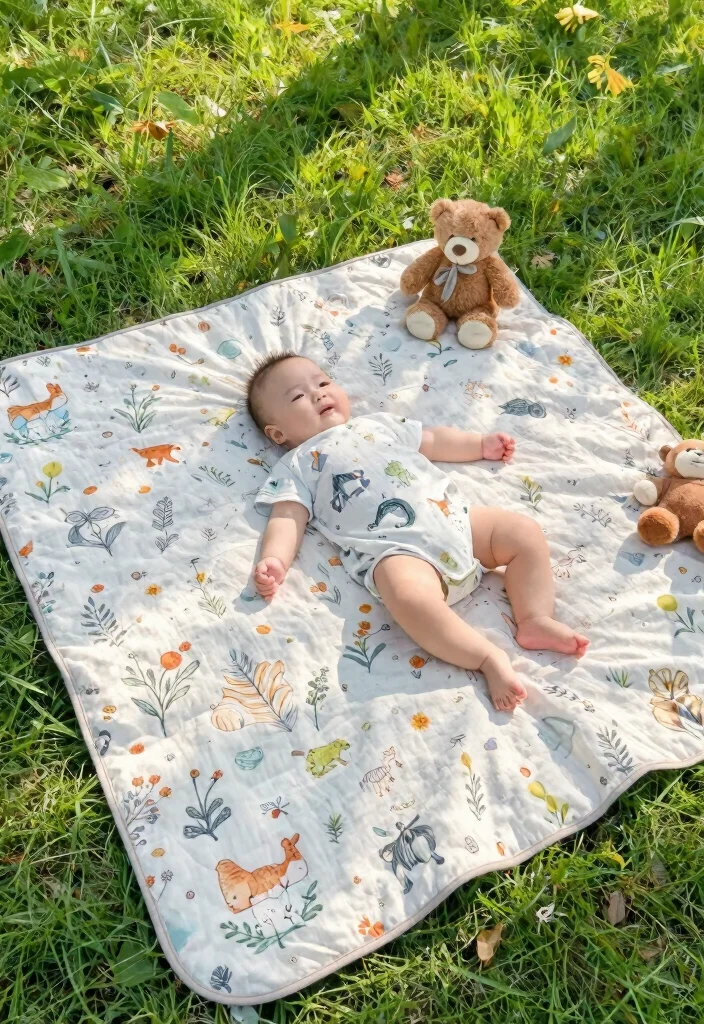 12 Natural Baby Products Every Pregnant Mom Needs This Summer (Wait Until You See #8!) - 10. Soft Muslin Blankets 1