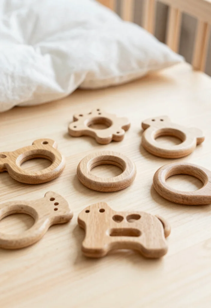 12 Natural Baby Products Every Pregnant Mom Needs This Summer (Wait Until You See #8!) - 4. Wooden Teething Toys 1