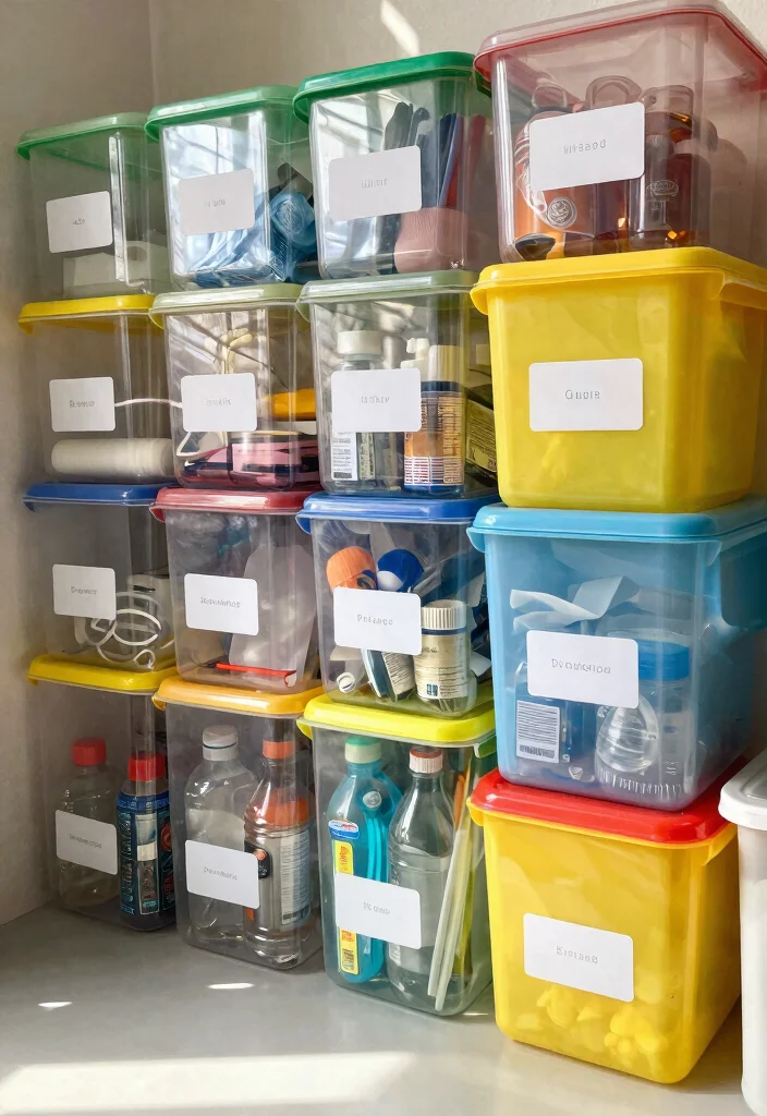 15 Fun Recycled Bottle Crafts for Kids That Will Keep Them Entertained (And It's Mess-Free!) - 13. Storage Containers 1