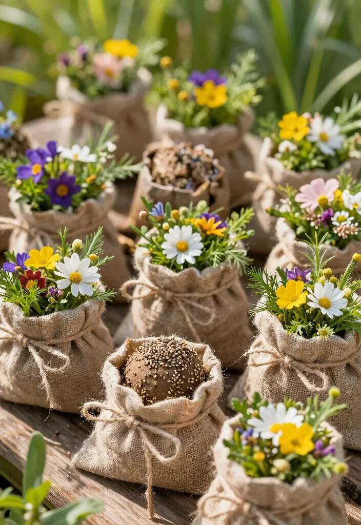 19 DIY In Bloom Baby Shower Decor Ideas That Are Surprisingly Easy (Even the Kids Can Help!) - 12. Flower Seed Bombs 1