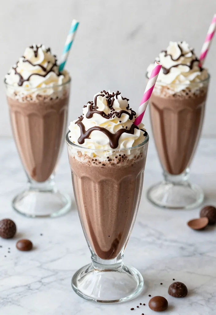9 Frozen Chocolate Treats for Kids That Will Beat the Summer Heat! - 7. Frozen Chocolate Milkshakes 1