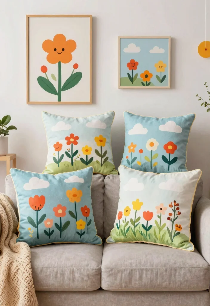 15 Adorable Baby Decorative Cushions That’ll Make Your Nursery a Dream Come True! - 15. Seasonal Theme Cushions 1