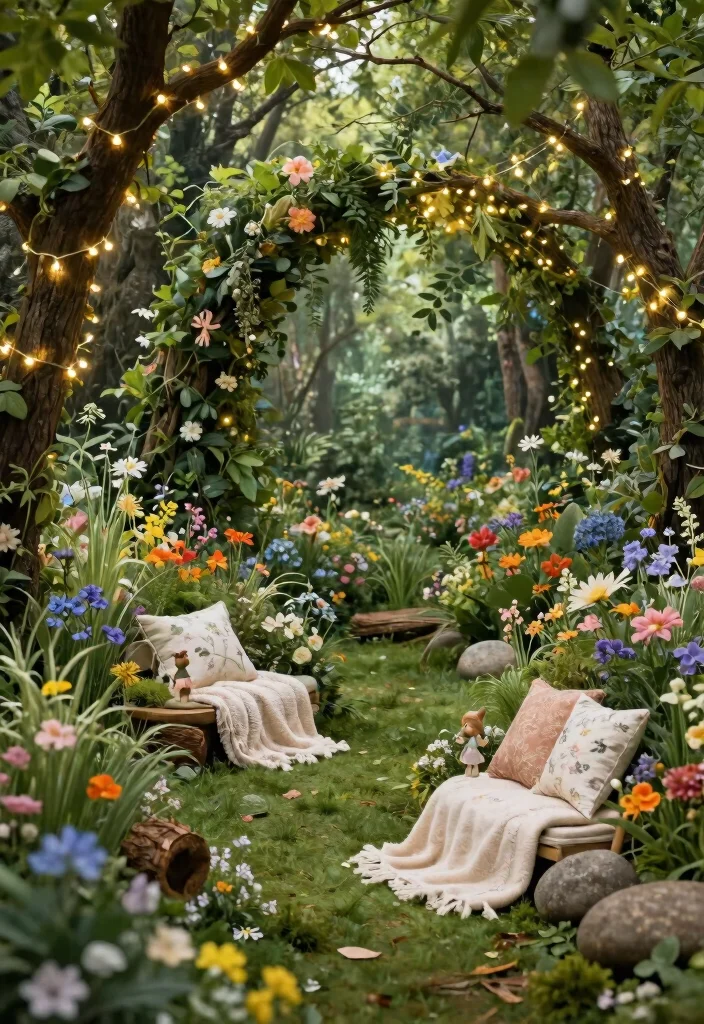 15 Floral Baby Shower Themes That'll Leave Your Guests in Awe! (Wait Until You See #8!) - 8. Enchanted Floral Forest 1