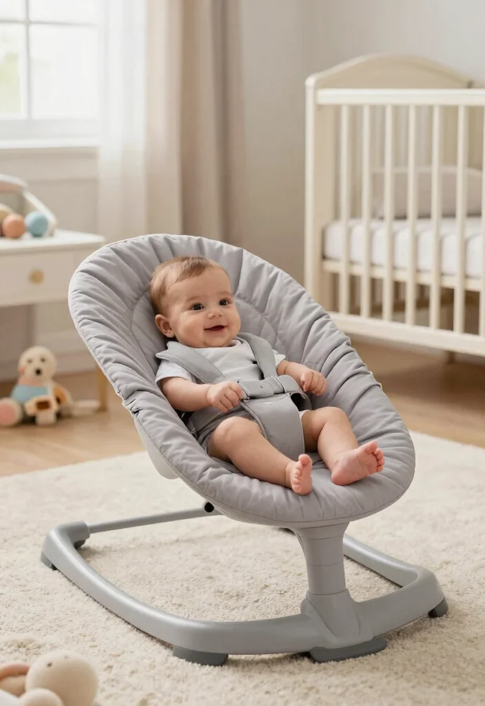 20 Stylish Baby Bouncers That Will Elevate Your Nursery Decor (Wait Until You See #6!) - 16. Classic Neutral Tones 1