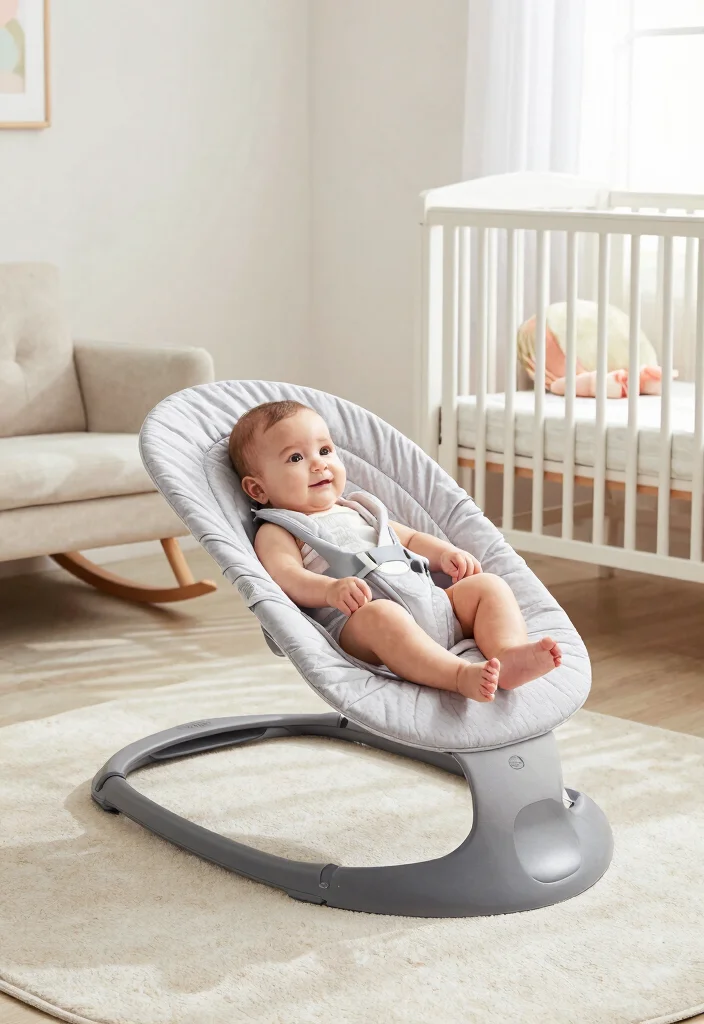 20 Stylish Baby Bouncers That Will Elevate Your Nursery Decor (Wait Until You See #6!) - 18. Lightweight and Portable 1