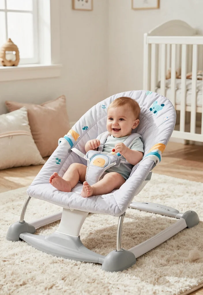 20 Stylish Baby Bouncers That Will Elevate Your Nursery Decor (Wait Until You See #6!) - 19. Personalized Comfort Zones 1