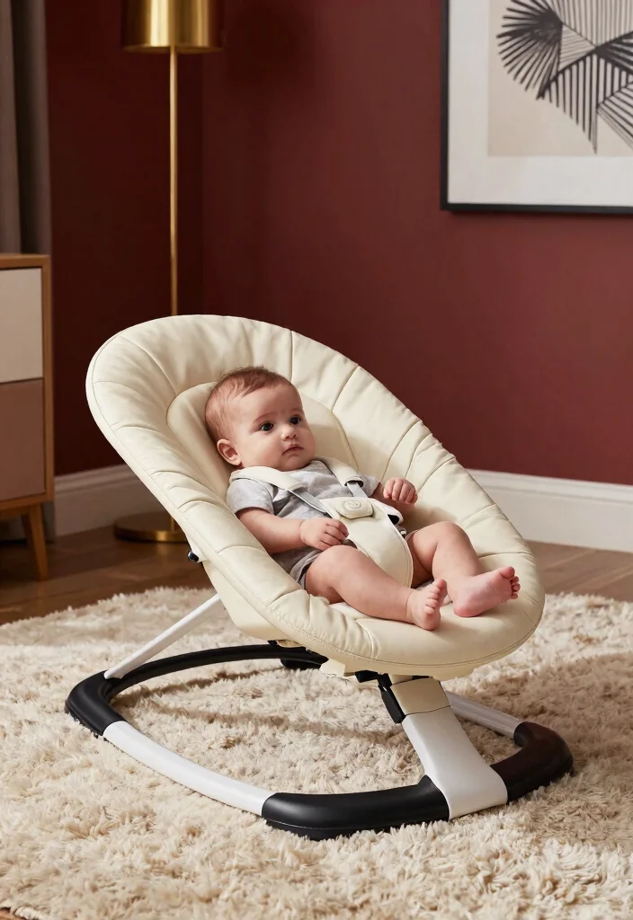 20 Stylish Baby Bouncers That Will Elevate Your Nursery Decor (Wait Until You See #6!) - 9. Luxurious Touches 1
