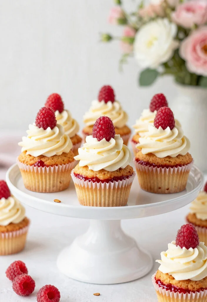 21 Magical Star Cupcakes for Your Next Space-Themed Birthday Party (You Won't Believe #9!) - 15. Radiant Raspberry Almond 1