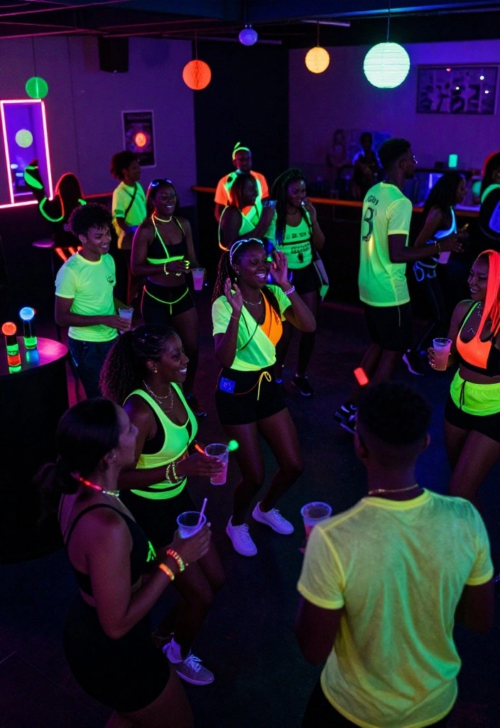 21 Themed Summer Party Ideas That Will Have Everyone Talking (You Won't Believe #7!) - 13. Neon Glow Party 1