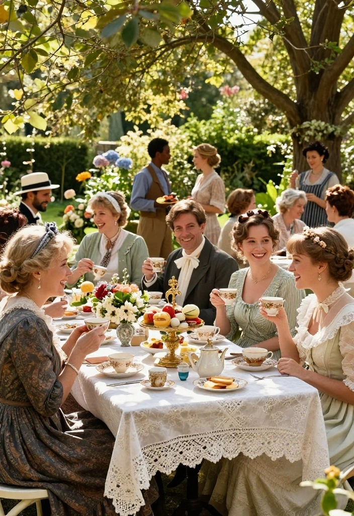 21 Themed Summer Party Ideas That Will Have Everyone Talking (You Won't Believe #7!) - 2. Vintage Garden Party 1