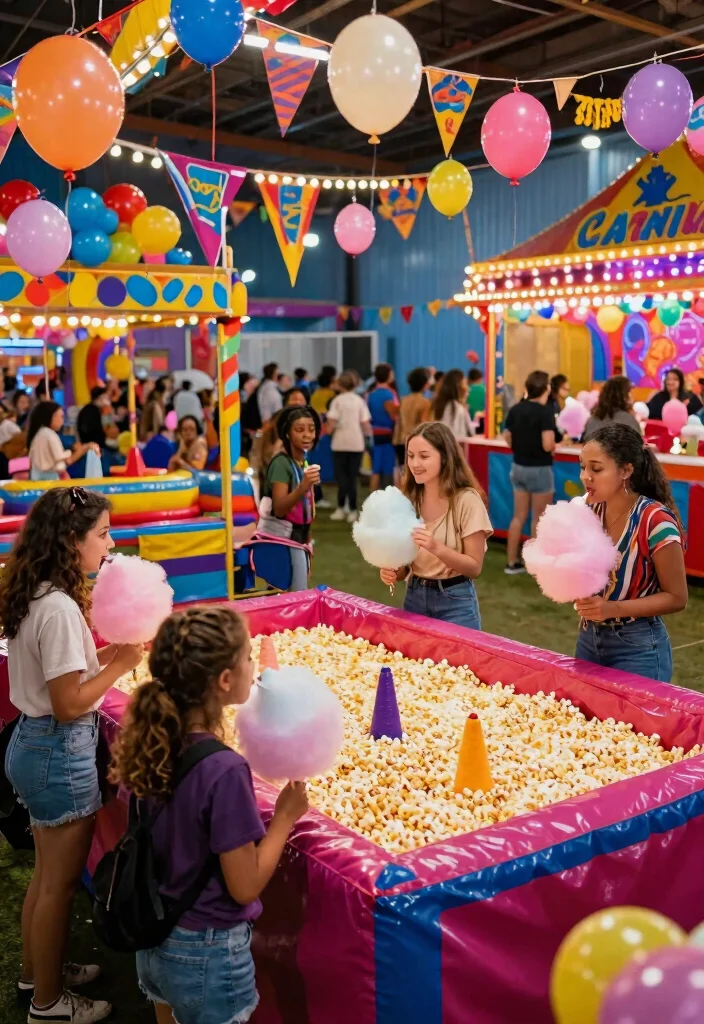 21 Themed Summer Party Ideas That Will Have Everyone Talking (You Won't Believe #7!) - 4. Carnival Extravaganza 1