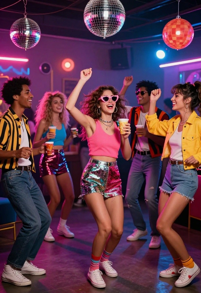 21 Themed Summer Party Ideas That Will Have Everyone Talking (You Won't Believe #7!) - 5. Retro 80s Party 1