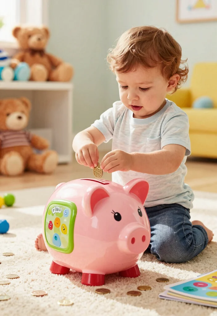 22 Interactive Toys for Toddlers That Will Keep Them Engaged and Learning! - 3. Fisher-Price Laugh & Learn Smart Stages Piggy Bank 1