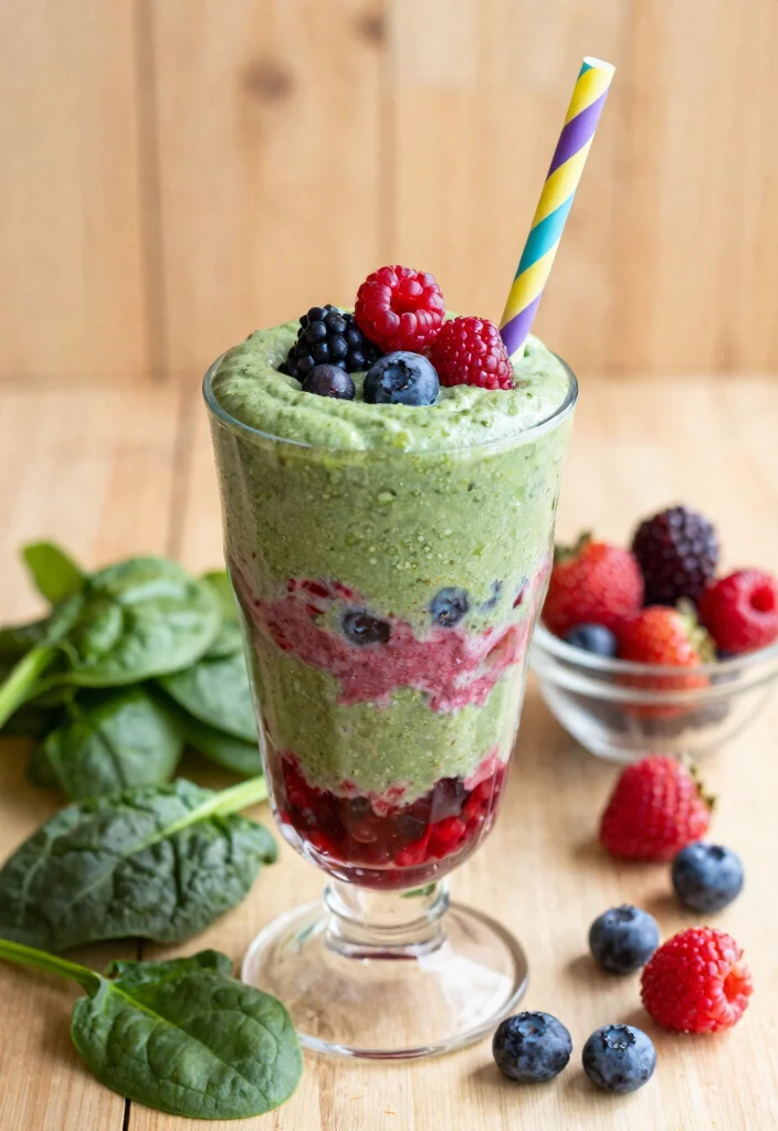 10 Delicious Toddler Smoothies That Will Make Them Love Their Veggies! - 10. Fairy Berry Spinach Smoothie 1
