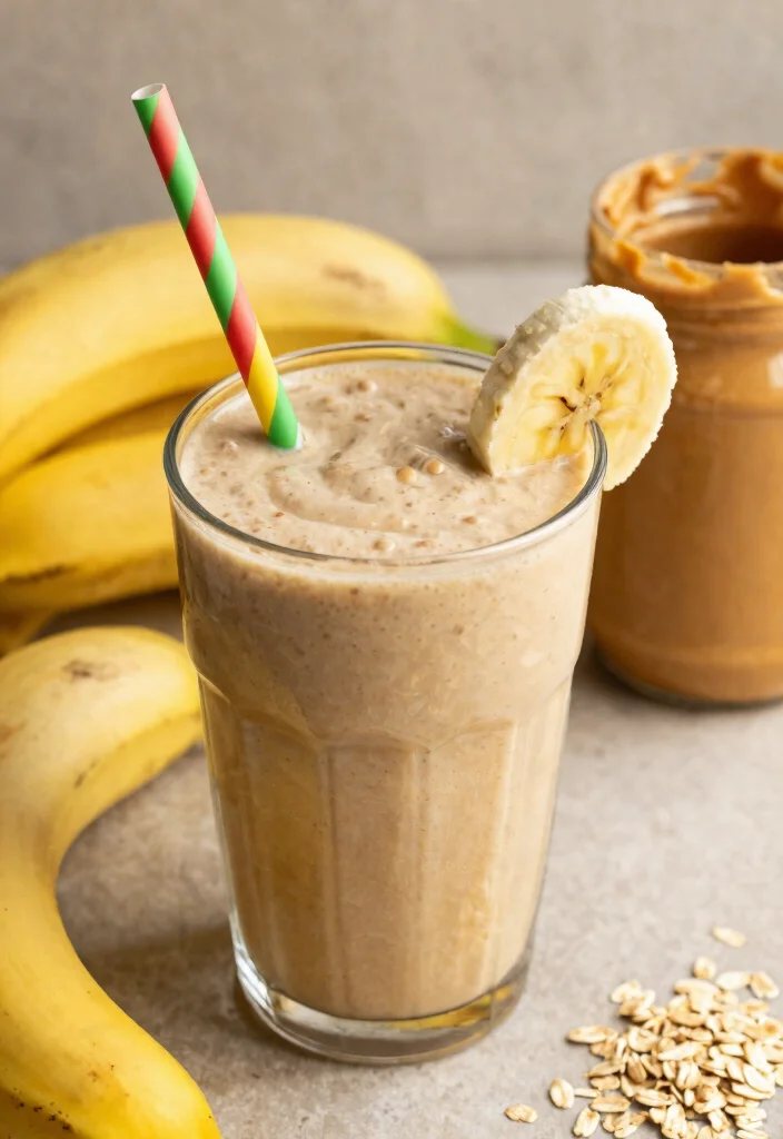 10 Delicious Toddler Smoothies That Will Make Them Love Their Veggies! - 4. Peanut Butter Banana Smoothie 1