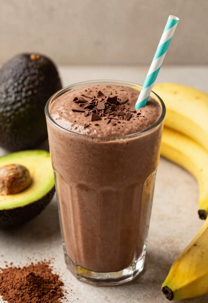 10 Delicious Toddler Smoothies That Will Make Them Love Their Veggies! - 5. Chocolate Avocado Smoothie 1