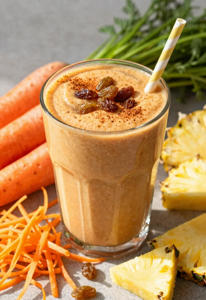 10 Delicious Toddler Smoothies That Will Make Them Love Their Veggies! - 7. Carrot Cake Smoothie 1