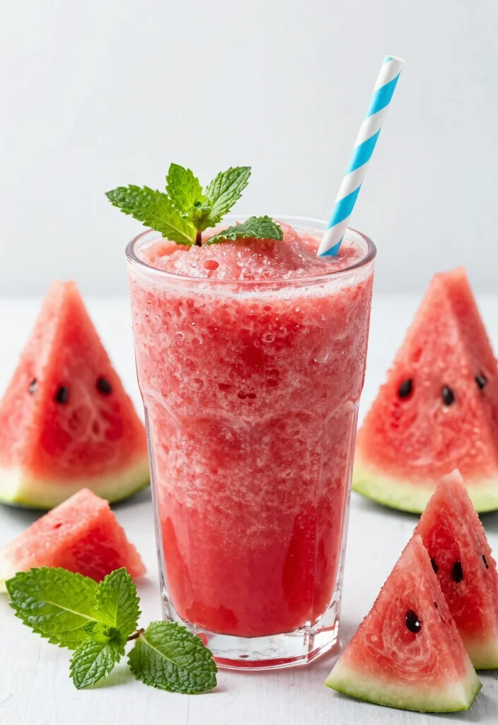 10 Delicious Toddler Smoothies That Will Make Them Love Their Veggies! - 9. Watermelon Mint Smoothie 1