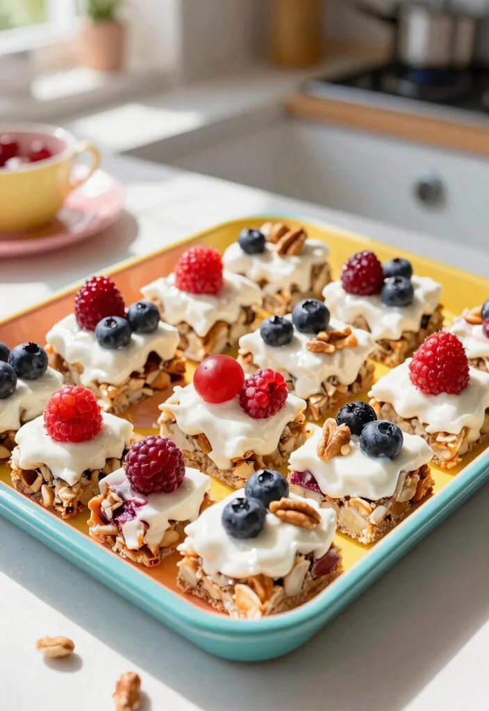 10 Healthy Toddler Snacks That Will Make Your Little One Say 'YUM!' - 10. Frozen Yogurt Bark 1