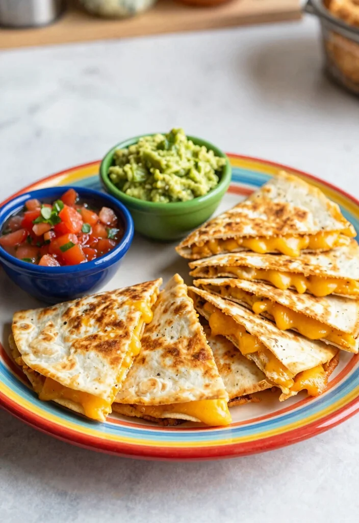 10 Healthy Toddler Snacks That Will Make Your Little One Say 'YUM!' - 3. Cheesy Whole Wheat Quesadillas 1
