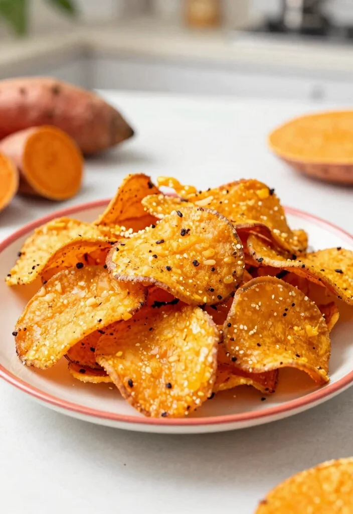 10 Healthy Toddler Snacks That Will Make Your Little One Say 'YUM!' - 7. Sweet Potato Chips 1