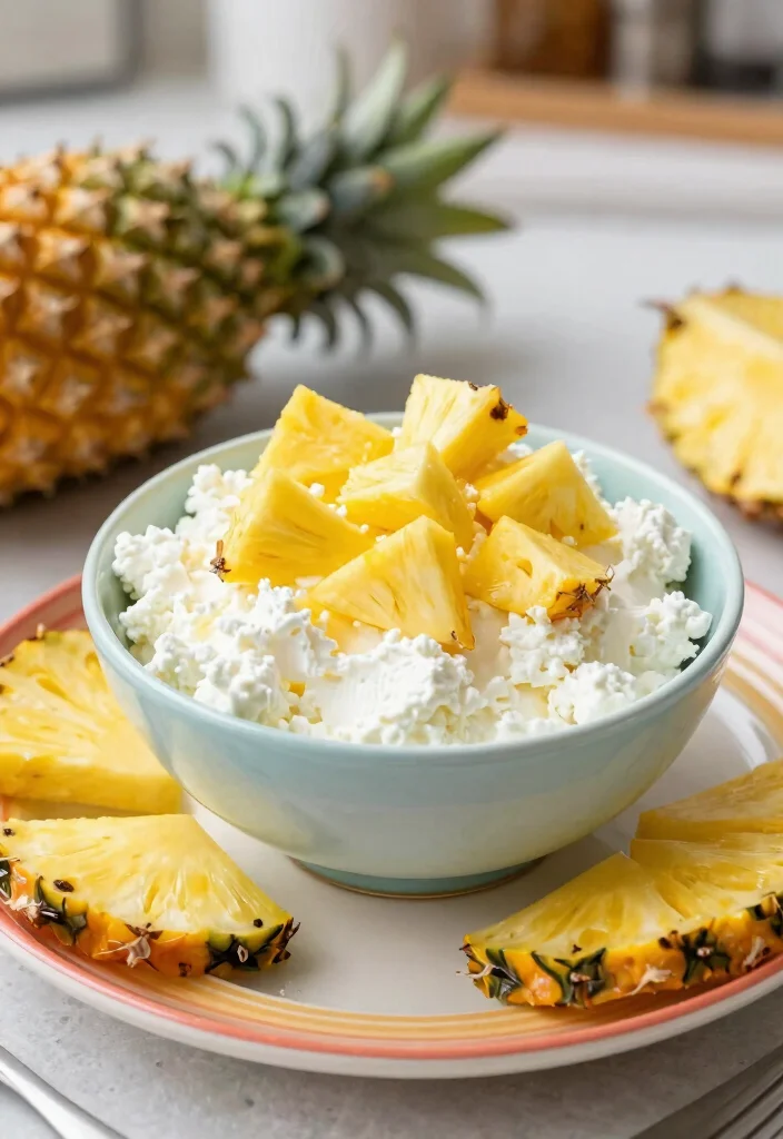 10 Healthy Toddler Snacks That Will Make Your Little One Say 'YUM!' - 9. Cottage Cheese with Pineapple 1