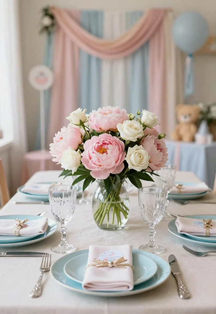 10 Tips for Capturing Stunning Baby Shower Photos That You’ll Cherish Forever! (Don’t Skip #5!) - 2. Focus on Decor Details 1