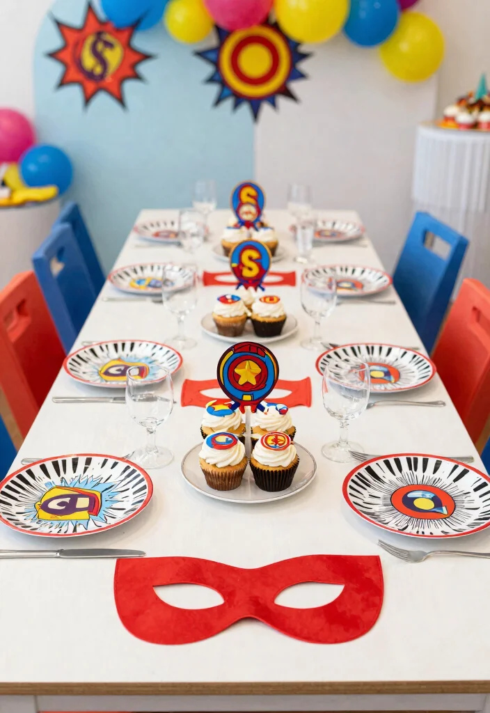10 Unique Baby Shower Themes That Will Make Everyone Say 'Wow!' - 10. Superhero Celebration 1