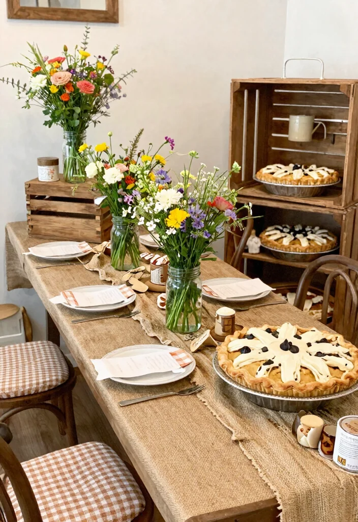 10 Unique Baby Shower Themes That Will Make Everyone Say 'Wow!' - 9. Rustic Country Charm 1